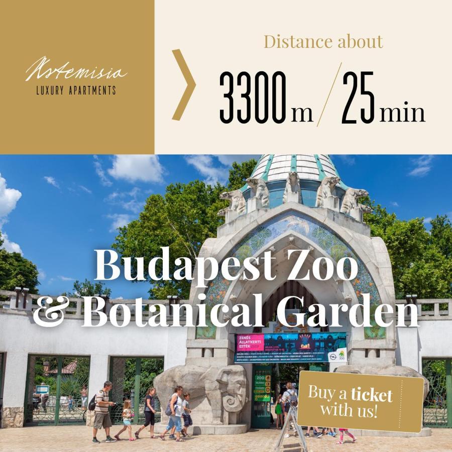 Artemisia Luxury Apartments Jardin Budapest Esterno foto
