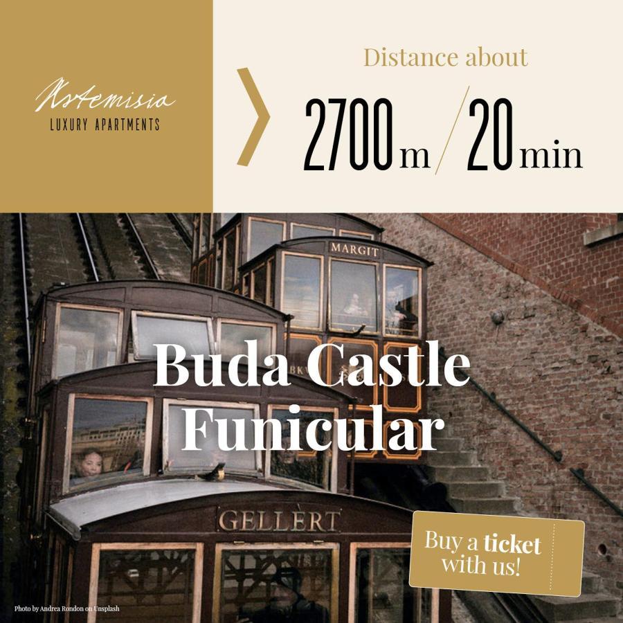 Artemisia Luxury Apartments Jardin Budapest Esterno foto