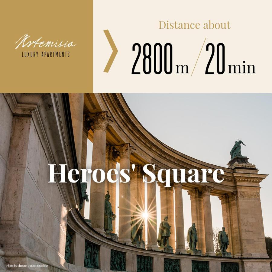 Artemisia Luxury Apartments Jardin Budapest Esterno foto