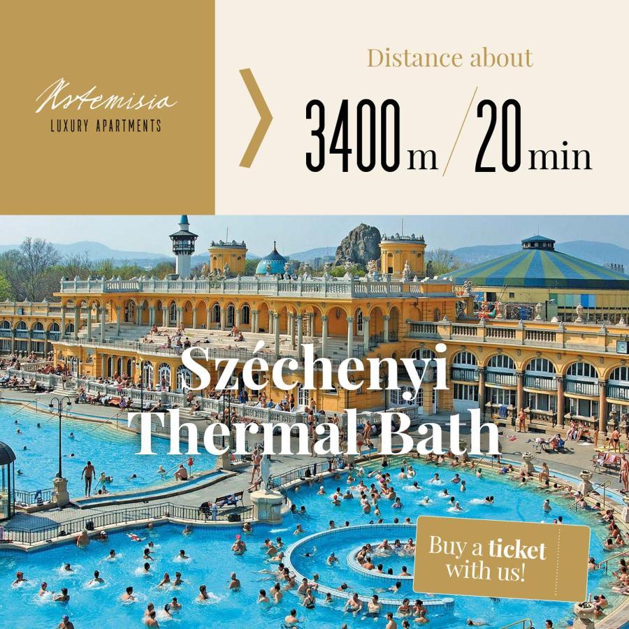 Artemisia Luxury Apartments Jardin Budapest Esterno foto