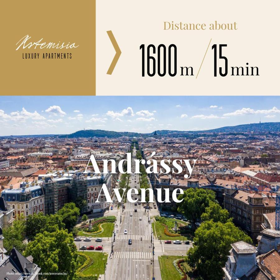 Artemisia Luxury Apartments Jardin Budapest Esterno foto